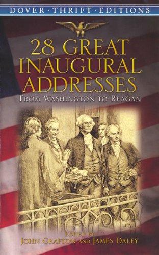 Cover for 28 great inaugural addresses