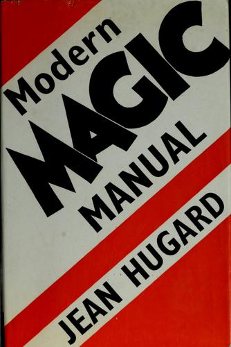 Cover for Modern magic manual.