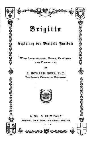 Cover for Brigitta