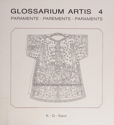 Cover for Glossarium artis