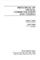 Cover for Principles of digital communication and coding