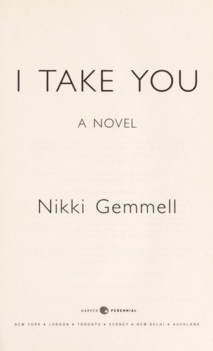 Cover for I take you