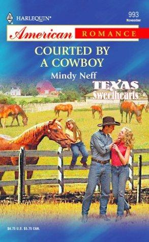 Cover for Courted by a cowboy