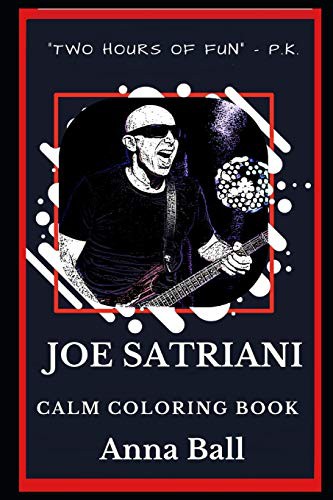 Cover for Joe Satriani Calm Coloring Book