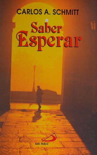 Cover for Saber esperar