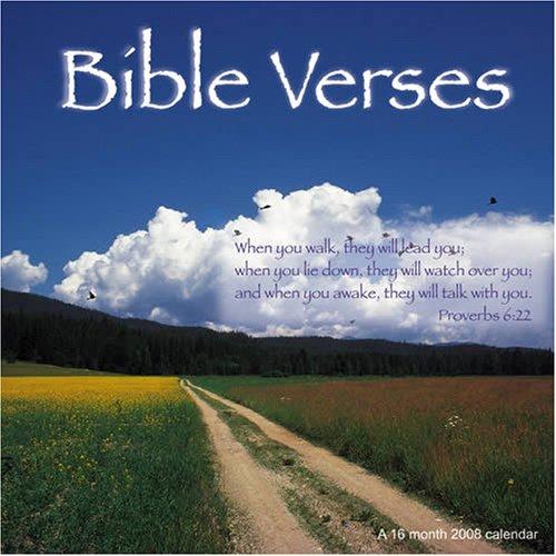 Cover for Bible Verses 2008 Wall Calendar