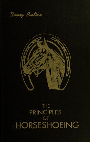 Cover for The principles of horseshoeing