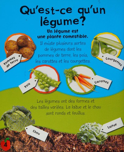 Cover for Tout Sur les Légumes