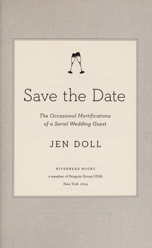 Cover for Save the date