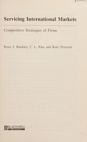 Cover for Servicing International Markets