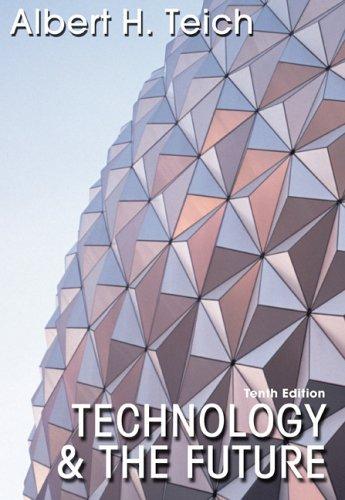 Cover for Technology and the future