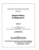 Cover for Optical fibers in medicine III