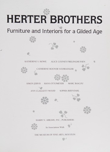 Cover for Herter Brothers