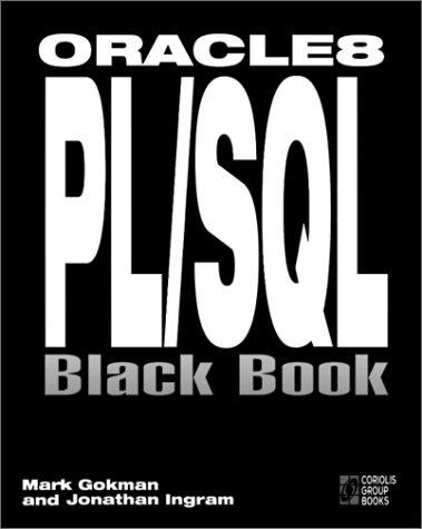 Cover for Oracle8 PL/SQL black book