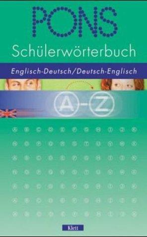 Cover for PONS Schülerwörterbuch, Englisch