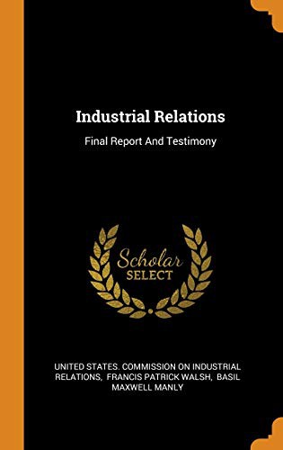 Cover for Industrial Relations