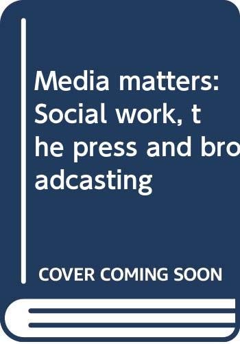 Cover for Media matters