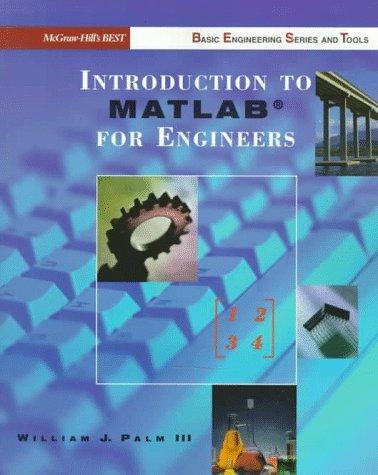 Cover for Introduction to MATLAB for engineers