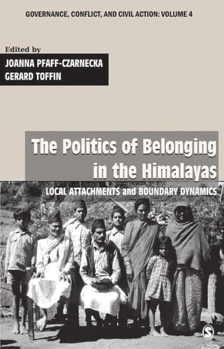 Cover for The politics of belonging in the Himalayas