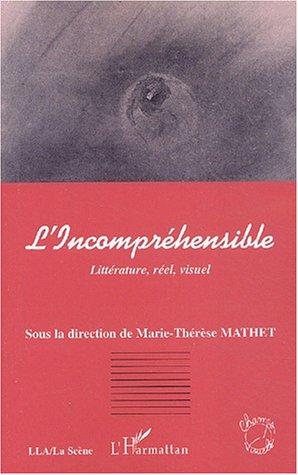 Cover for L' incompréhensible