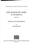 Cover for Ziegel aus Vindobona.