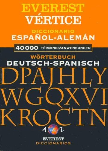 Cover for Diccionario Español Aleman/Deutsch-Spanisch - Vertice