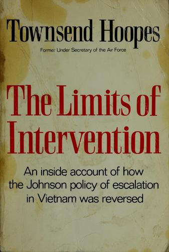 Cover for The limits of intervention