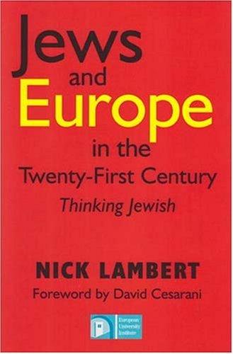 Cover for Jews and Europe in the Twenty-First Century