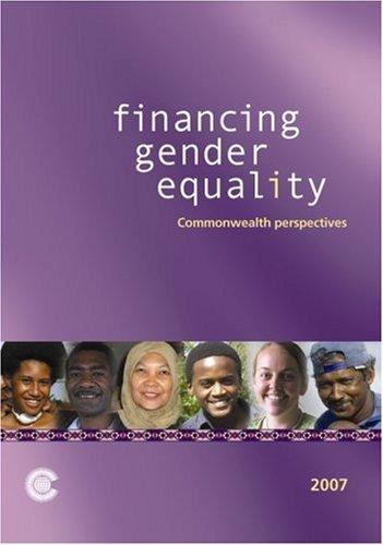 Cover for Financing Gender Equality