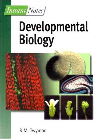 Cover for Instant notes, developmental biology
