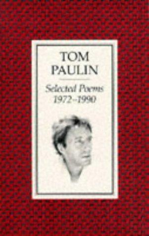 Cover for Selected poems, 1972-1990