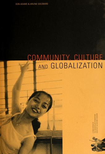 Cover for Community Culture & Globalization