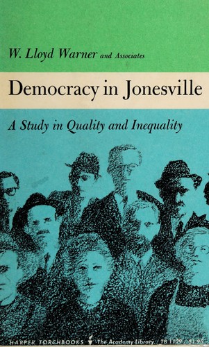 Cover for Democracy in Jonesville