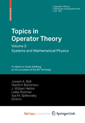 Cover for Topics in Operator Theory : Volume 2