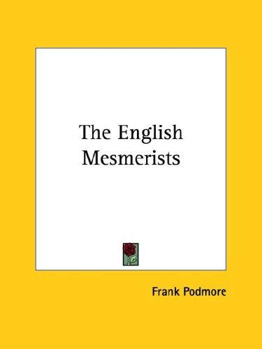 Cover for The English Mesmerists