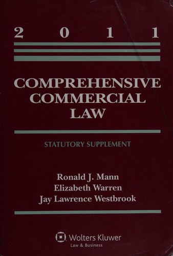 Cover for Comprehensive commercial law