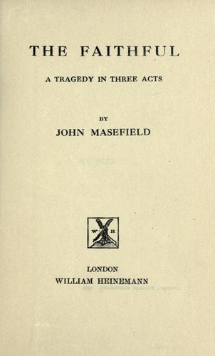 Cover for The faithful