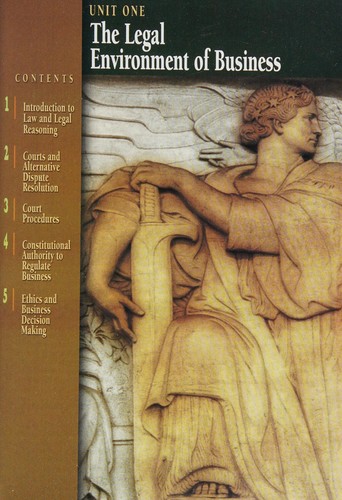 Cover for West's business law