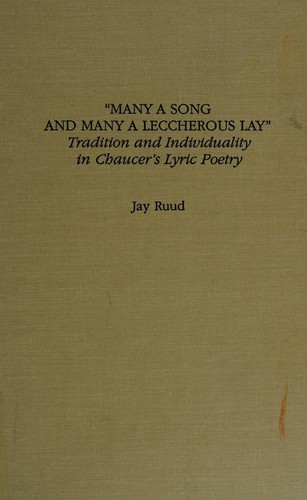 Cover for "Many a song and many a leccherous lay"