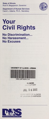 Cover for Your civil rights