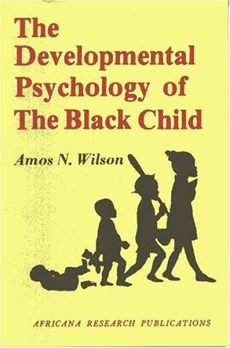 Cover for The Developmental Psychology of the Black Child