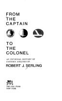 Cover for From the captain to the colonel