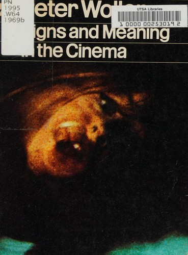Cover for Signs and meaning in the cinema