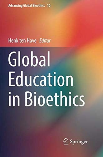 Cover for Global Education in Bioethics