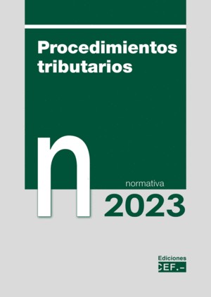 Cover for Procedimientos tributarios