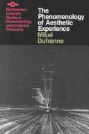 Cover for The Phenomenology of Aesthetic Experience (SPEP)