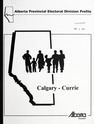 Cover for Alberta provincial electoral division profile