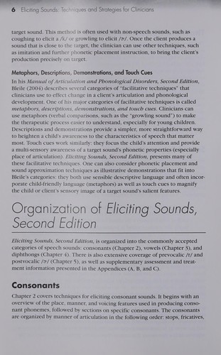Cover for Eliciting sounds