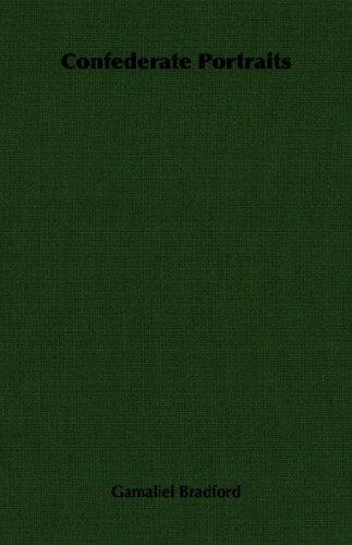 Cover for Confederate Portraits