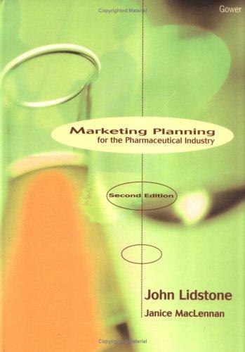 Cover for Marketing planning for the pharmaceutical industry